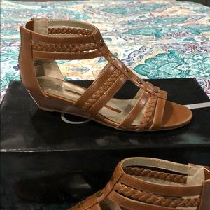 Flats with a little heel